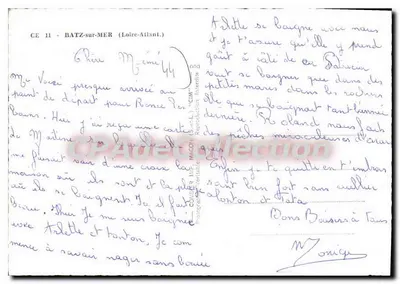 बाट्ज-सर-मर — पैनोरमिक दृश्य, संपादक L. ATL. और ब्रांड लोगो के साथ — पर्यटक फोटो के कॉलेज — पीछे