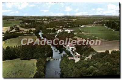 Vue aérienne de Gorges (44) — La Sèvre — éditeur FEMME ACTUELLE n°324