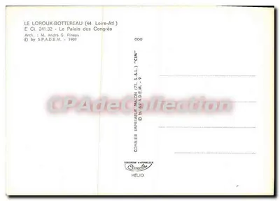 कॉन्ग्रेस के पैलेस — ले लोरू-बोटेरो (44) — प्रिंटर कॉम्बियर — पीछे