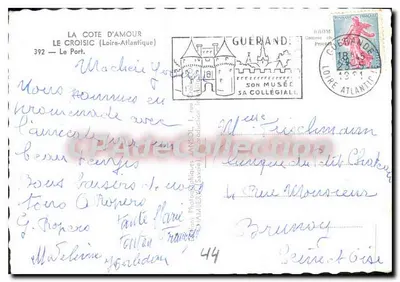 O Porto de Guérande — A Costa do Amor — Editor Lansol — Verso