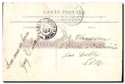 Mary-sur-Marne — O Calvário — Fototipia A. Rep. e Filiiette, em Château-Thierry — Verso