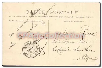 MARY-SUR-MARNE — Ruiny młyna Condé — G. Collet, tabak — Rewers