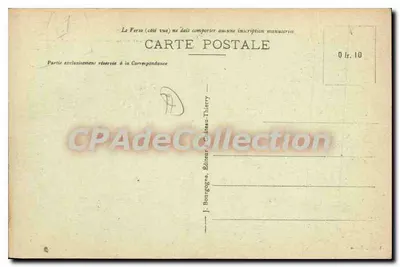 MARY-sur-MARNE — Interior da Casa de Convalescência — Edição Baron — Verso