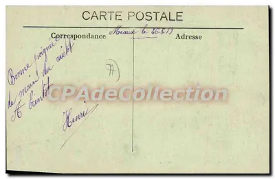 मीओ (S.-et-M.) — रेलवे स्टेशन के सीढ़ियाँ — एडिट. ए. ल्हॉस्ट, 139, रू लाफायेट, पेरिस — पीछे