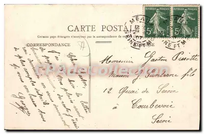 Meaux — Bairro da Cavalaria. Cour do Luxembourg. — Verso