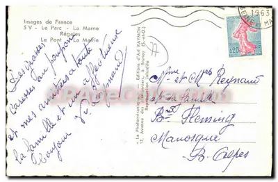 Chelles — vue panoramique — Éditions d'Art Raymony — Rewers