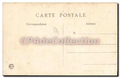 Provinç - Fortyfikacje - Wieże z maszynami — Wydawca: Corrèze Louis, Francja, nr 9 — Rewers