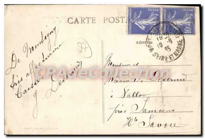 Montigny-sur-Loing — Le Gué — P. C. n°116 — Rewers
