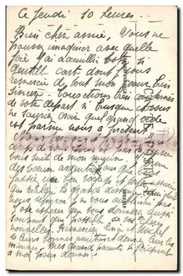 Marlotte — Estrada levando à Plaine Verte — L. Coffin, fot.-edição, Moret, n°175 — Verso