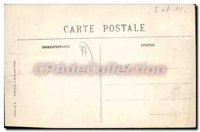 Le Châtelet (S.-et-M) — Castelo das Damas - Entrada da Fazenda — Coleção P. Desmarest — Verso