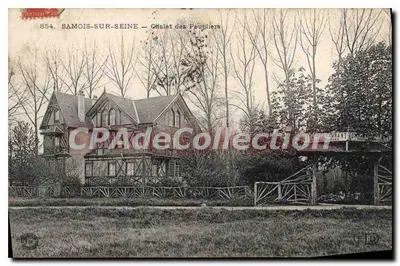 Samois-sur-Seine — Chalet dos Poplars — editor CPAPHIL, n° 854