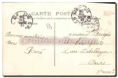 Germigny-l'Évêque — Um canto de Pesca — Editor desconhecido, n°15 — Verso