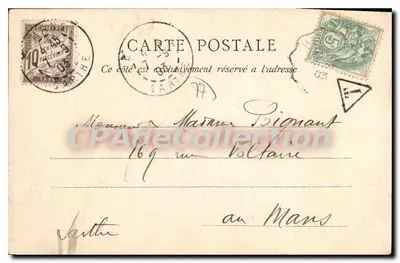 Montévrain — Krawędzie rzeki Marne obok młyna Quinquangrogne — n° 949 — Rewers
