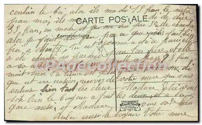 Montry — Zamek — Wydawca: A. Baudin & Cie, Paryż — Rewers