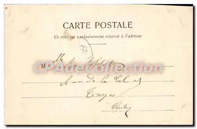 Etablissement de la Roche Eponge — Bosque de Fontainebleau — C.F.P., París, calle Turenne — Reverso