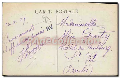 Roncevaux (S-et-M) — Les Roches — Châteaubriant — Rewers