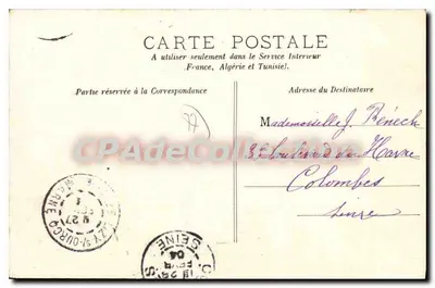 MARY-SUR-MARNE — Os pontes da Marne — Fototipia A. Rep & Filletto, n°3208 — Verso
