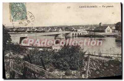 Saint-Mammès — Vista geral — editor desconhecido, n° 177
