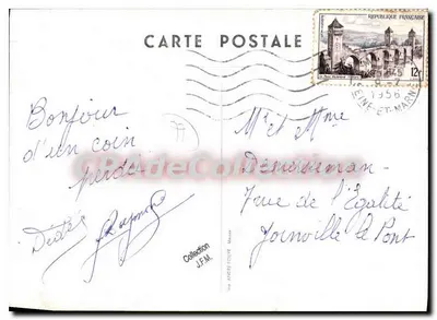 Château d'Automne, à Penchard, près Meaux (S.-&-M.) — Pension de Famille — Rückseite