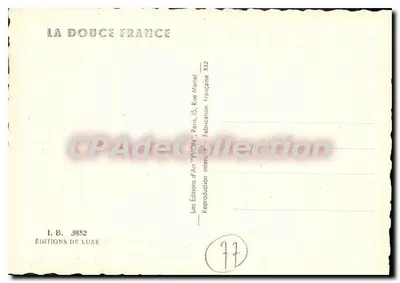 Okręgi Nemours — Kaplica Fromonville — Éditions de Luxe — Rewers