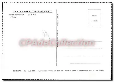 Noisy-Rudignon — A Igreja — Edições do Sudeste — Verso