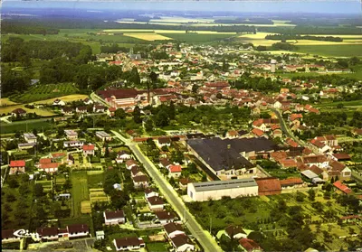 Fontenay-Tresigny — vista aérea — Edição Cima