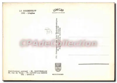 La Rochette-77 — Katedra — Lumicap — Rewers