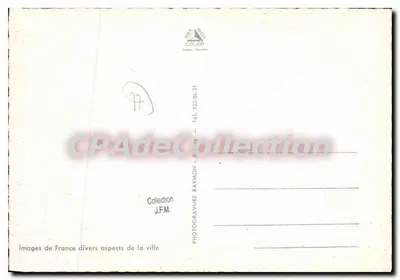 अर्ध-आधुनिक पोस्टकार्ड पॉंट्थियरी — पीछे