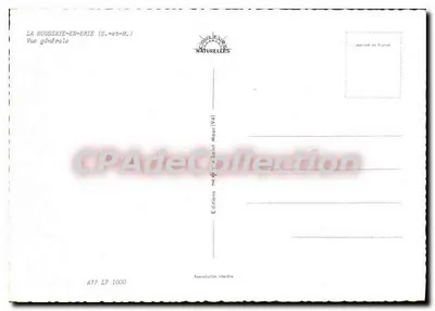 La Houssaye-en-Brie — Vista generale — Edizioni Couleurels Naturelles — Verso