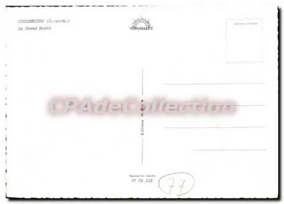 Coulommiers (S.-et-M.) — Il Grande Morin — Edizioni Naturali — Verso
