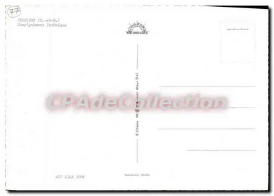 Thorigny (S.-et-M.) — Enseñanza Técnica — Ediciones Souilleur Naturelles — Reverso