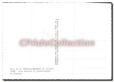 차미니 성 — 샤를리국립완성학교 — 코미에르, 77 — 뒷면