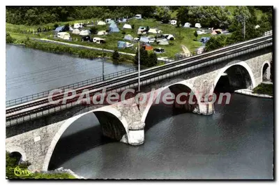Trilport (77) — Camping — Vista aérea — Imprimeur Comblier