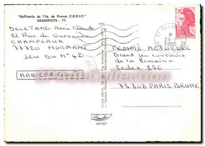 Refinería de la Île de France — Grandpuits — editor Cliché ARULX — Reverso