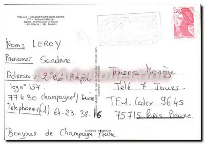 Igreja de São Francisco de Assis — Champagne-sur-Seine — Edições MAGE — Verso