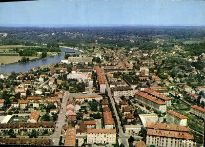 Champagne-sur-Seine — Vista geral aérea — Editor Cemoltra