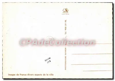 Brie-Comte-Robert — vista panorâmica — Raymon Color, n° 900 59 98 — Verso