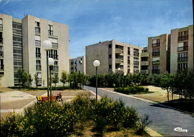 Residência de Nangis (S.-et-M.) — edifícios e jardim — editor Cing