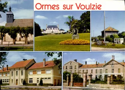Ormes-sur-Voulzie — vista panorâmica — Impressor CIMCOLOR