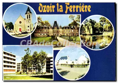 Ozoir-la-Ferrière — vista panorâmica com editor CPAdéCollection