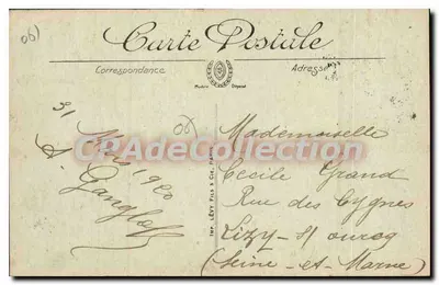 Monte-Carlo — Le Casino vu de la Route de la Turbie — LL. — Verso