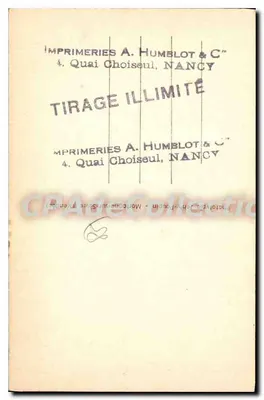 Praia de LA FAUTE SUR-MER — vista animada com tendas — DL. 1948.01964 — Verso
