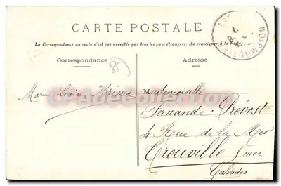 Noirmoutier (Vendée) - Rochos da Praia das Senhoras — Fototipia Vasselier, Nantes, n°1168 — Verso