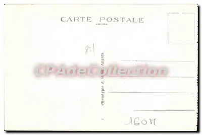 Les Sables-d'Olonne (Vendée) — Plaża obok Czerwonego Miodowca — A. B. — Rewers