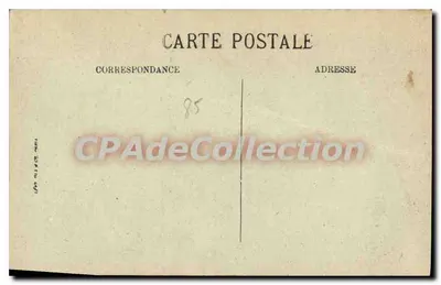 Les Sables d'Olonne — Le Pont du Lac des Tancbetteles — LL n°154 — Verso