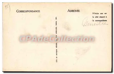 Les Sables-d'Olonne — Vista generale della spiaggia — A la Providence, Ed. LL — Verso