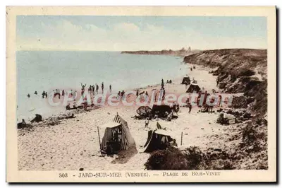 Jard-sur-Mer (Vendée) — Praia de Bois-Vinet — CPAdeCollection n°303