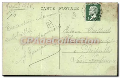 Noirmoutier - Praia das Damas — Edição Delhommeau — Verso