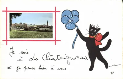 La Chiataigueraière — vista panorâmica — editor desconhecido, número de série não visível