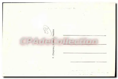 Bilhete postal antigo Chantonnay (Vendée) O Ponte Charron sobre o Lay Episódios das guerras de Vendée — Verso